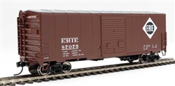 Walthers 45037 HO 40' ACF Modernized Welded Boxcar w/8' Youngstown Door Erie #87075