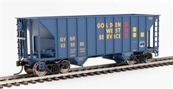 Walthers 56605 HO 34' 100-Ton 2-Bay Hopper Golden West #629567