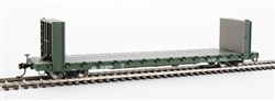 Walthers 5844 HO 60' Pullman-Standard Bulkhead Flatcar 48' IL Indiana Harbor Belt #819010