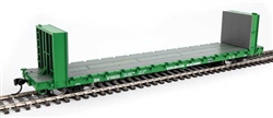 Walthers 5863 HO 60' Pullman-Standard Bulkhead Flatcar 48' IL Burlington Northern #616058