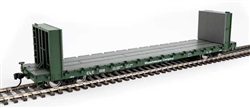 Walthers 5882 HO 60' Pullman-Standard Bulkhead Flatcar 48' IL Weyerhaeuser #1113