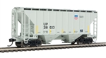 Walthers 7966 HO 37' 2980 Cubic-Foot 2-Bay Covered Hopper Union Pacific #218004