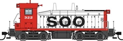 Walthers 48510 HO EMD SW1200 Standard DC Soo Line #328