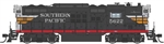 Walthers 49719 HO EMD GP9 Phase II High Short Hood Standard DC Southern Pacific #5623 Passenger Service Black Widow