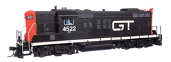 Walthers 42804 HO EMD GP9 with LokSound 5 Sound & DCC Grand Trunk Western #4135