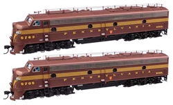 Walthers 42900 HO EMD E8 A-A with LokSound 5 Sound & DCC Pennsylvania Railroad Class EP-22 #5705A 5763A