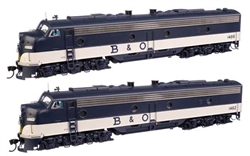 Walthers 42908 HO EMD E8 A-A with LokSound 5 Sound & DCC Baltimore & Ohio #1462 & 1466