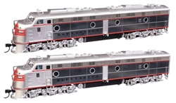 Walthers 42914 HO EMD E9 A-A with LokSound 5 Sound & DCC Chicago Burlington & Quincy #9989A & 9989B