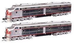 Walthers 49915 HO EMD E8 A-A Standard DC Chicago Burlington & Quincy #9990 & 9993