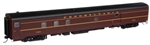 Walthers 9722 HO 85' ACF PRR BD85 Baggage Dormitory Santa Fe #6694