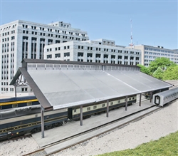 Walthers 2984 HO Train Shed w/ Clear Roof Kit