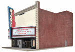 Walthers 3771 HO Rivoli Theatre Kit