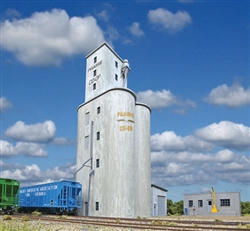 Walthers 4047 HO Prairie Co-Op Elevator Kit