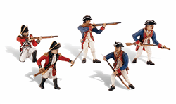 Woodland 4454 Revolutionary War Soldiers Scene-A-Rama Pkg 5