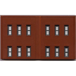 DPM 60122 N Scale Modulars System Plastic Two-Story 12-Window Pkg 3