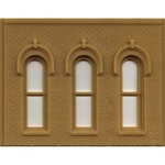 DPM 90102 O Modular Walls Arched Window Walls Pkg 2