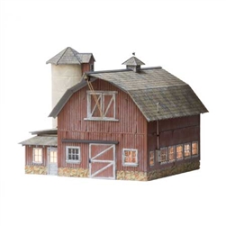 Woodland BR5865 O Built-Up Old Weathered Barn